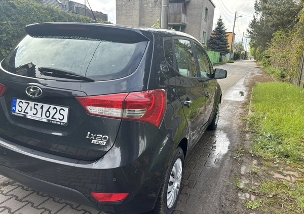 Hyundai ix20 cena 22900 przebieg: 226131, rok produkcji 2011 z Rabka-Zdrój małe 191